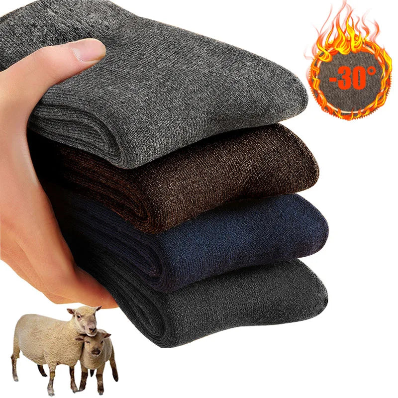 Thermal Merino Wool Winter Socks – Ultra Warm for Men & Women