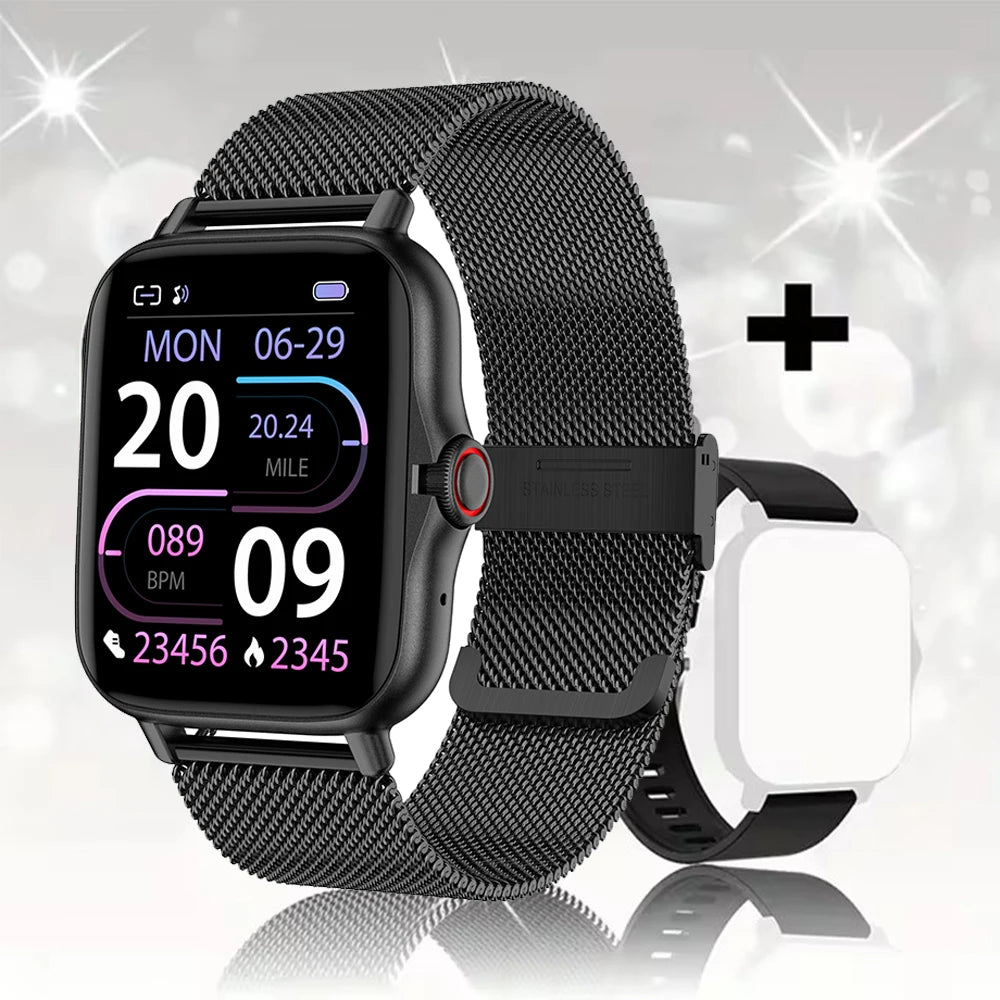 2025 Smart Watch with Bluetooth Call – 1.44" Color Screen, multi-language and social apps