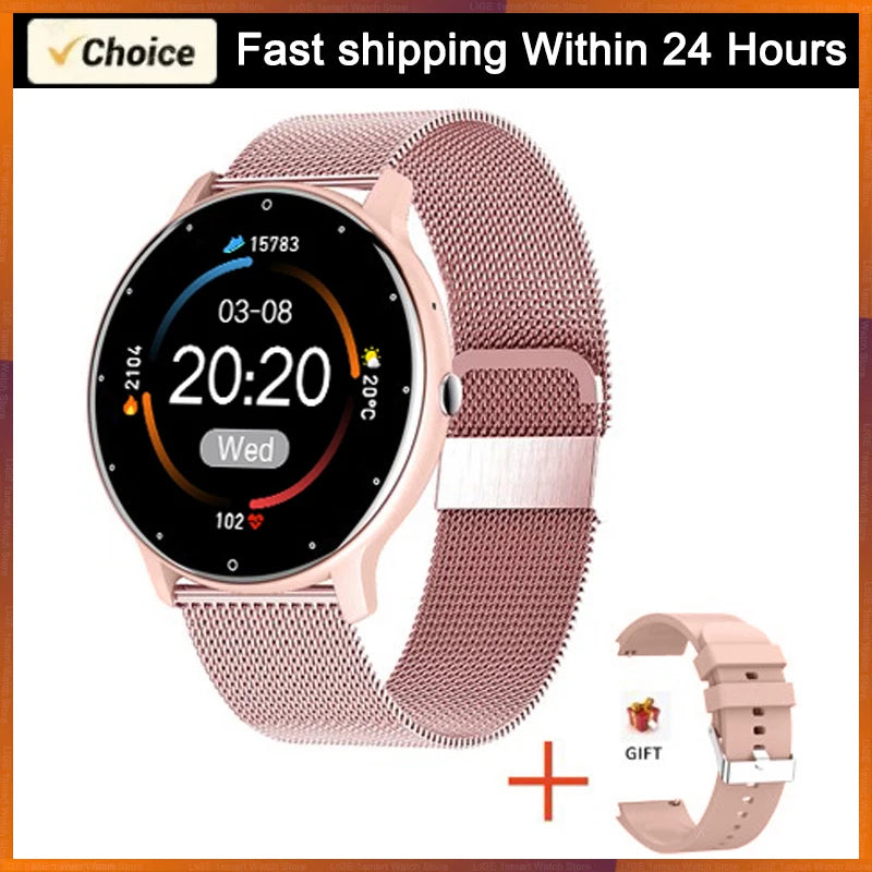 LIGE 2025 Smartwatch – Waterproof, Heart Rate Monitor for men, women