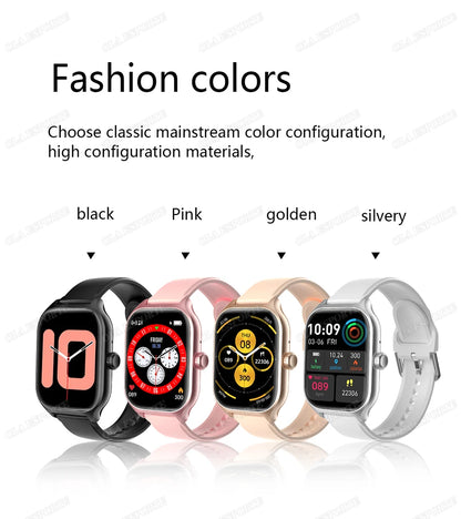 AMOLED Smartwatch – GPS, Bluetooth Call, Fitness & Health Tracker for Men/Women