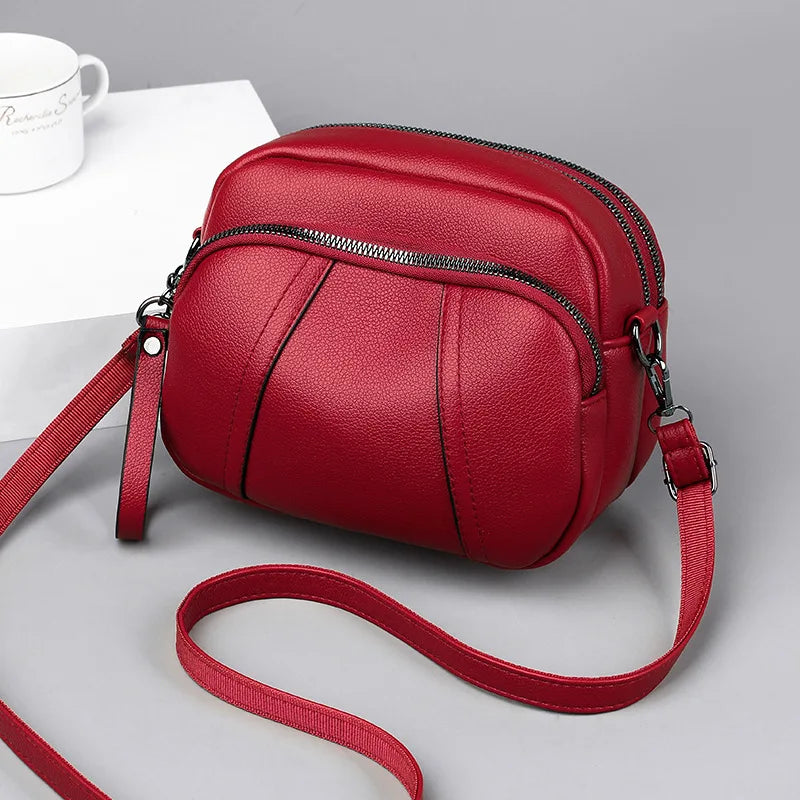 Famous Designer Brand Women’s Leather Handbag