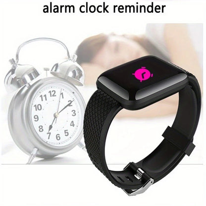 Smart Watch Men Women – Fitness Tracker, Message Alerts, Gift for Android/iOS