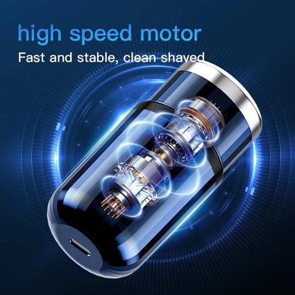 Mini Portable Electric Shaver Capsule Design Travel Home Use recharge able Pocket Electric Razor