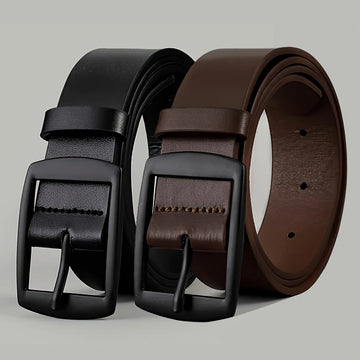 Luxury Belt for Men  Leather, Metal Pin, Buckle High imported Quality