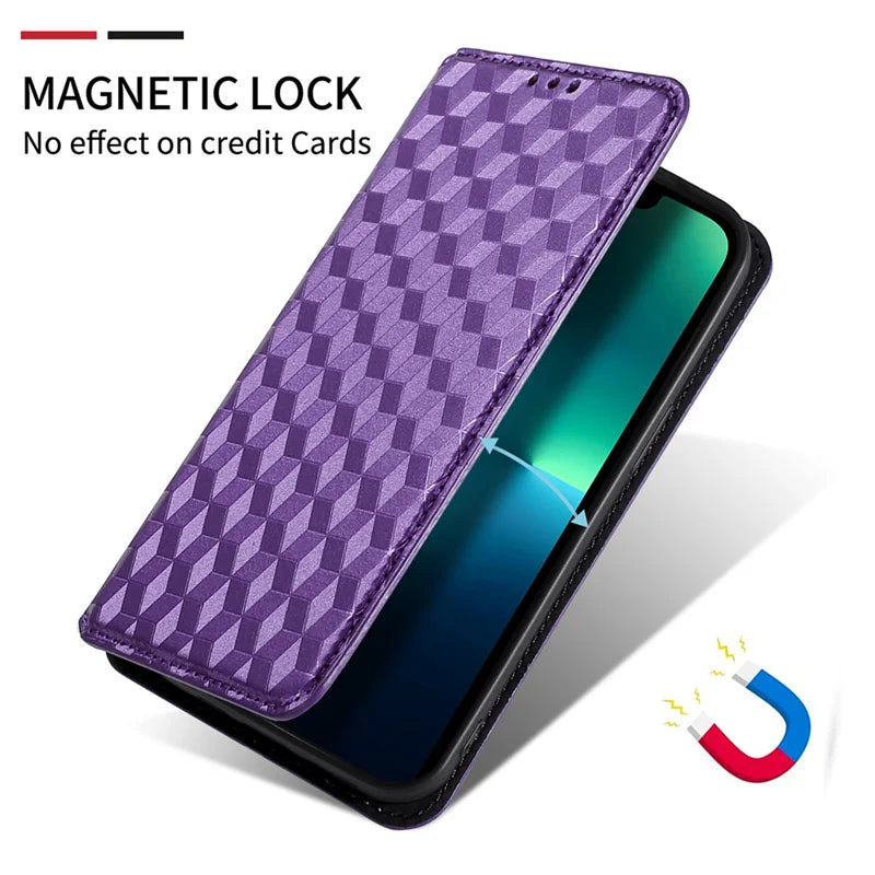 For Realme C85 5G Protective stereoscopic Wallet magnetic Phone case
