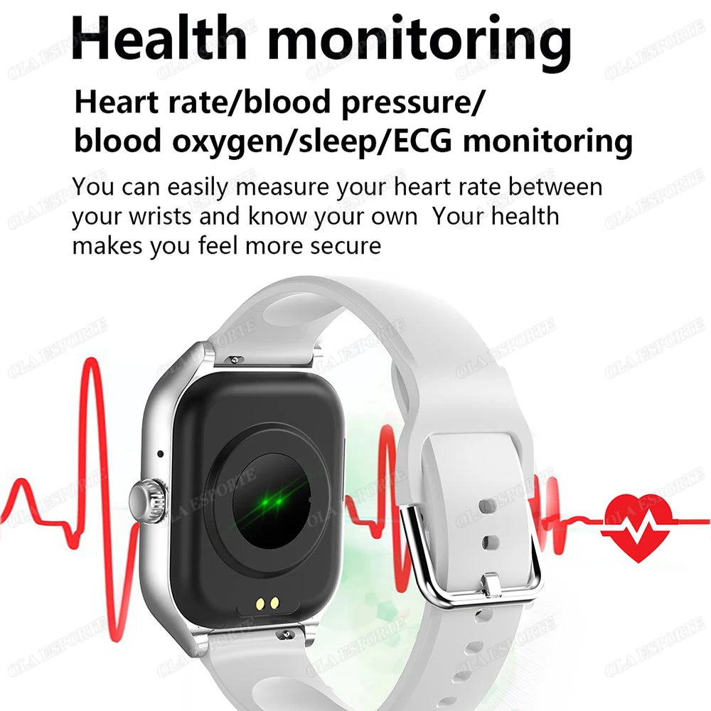 AMOLED Smartwatch – GPS, Bluetooth Call, Fitness & Health Tracker for Men/Women