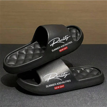 Summer innovative design EVA men's shoes, soft and lightweight home slippers