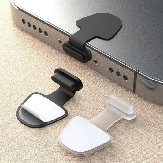 Cell Phone Silicone Dust Plug for iPhone for Android 8Pin Type-C Tablet Mobile Phone Charging Port Cover Dust Protector Stopper