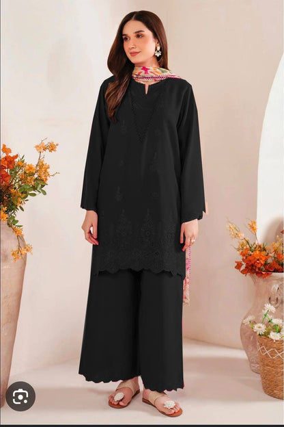 SAPPHIRE, LUXURY PRIMEIUM EMBROIDERED  LAWN SUIT