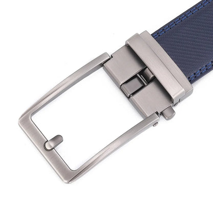 Click Belts for Men Luxury Brand Designer Automatic Buckle Real Original Genuine Leather Men's Belt Male Jeans Waist Straps