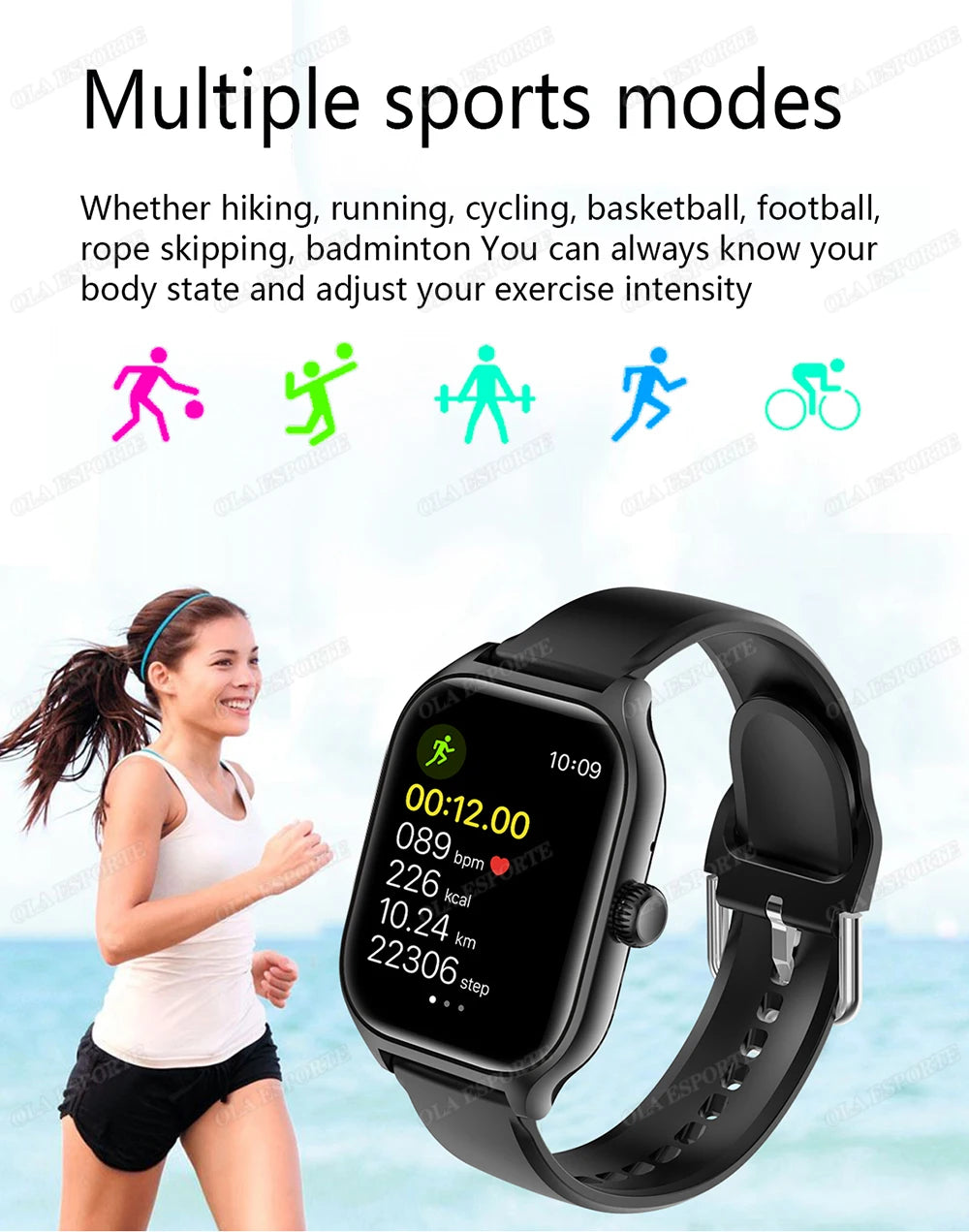 AMOLED Smartwatch – GPS, Bluetooth Call, Fitness & Health Tracker for Men/Women