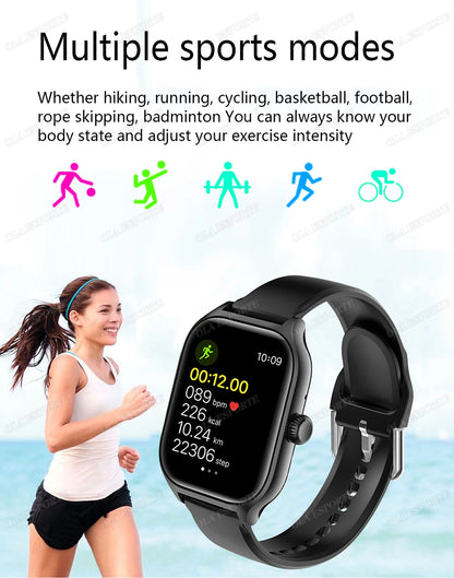 AMOLED Smartwatch – GPS, Bluetooth Call, Fitness & Health Tracker for Men/Women