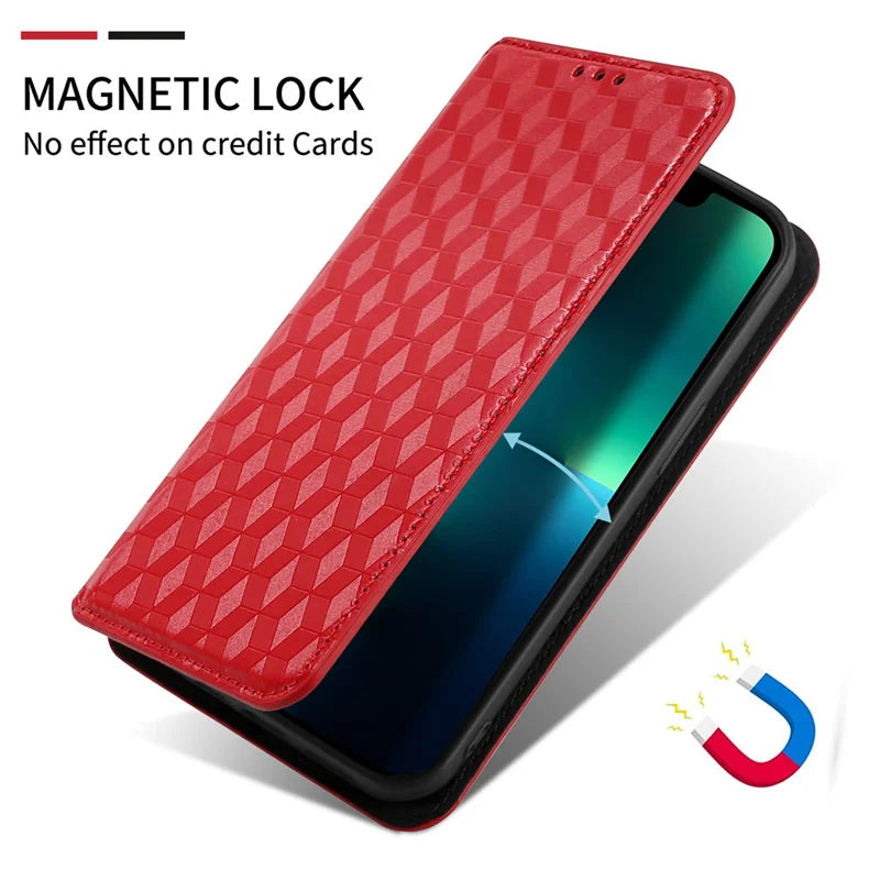 For Realme C85 5G Protective stereoscopic Wallet magnetic Phone case