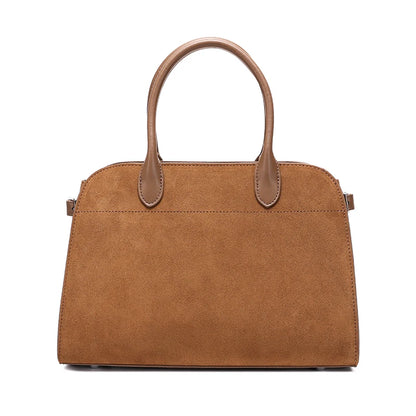 Autumn winter women's Natural Suede leather Crossbody Bag designer Genuine leather