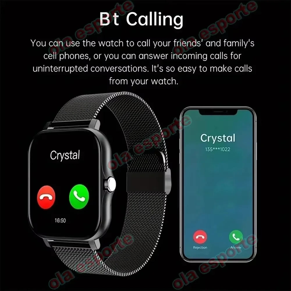 Women’s Smart Fitness Watch | All-in-One Health Monitor & Bluetooth Calling