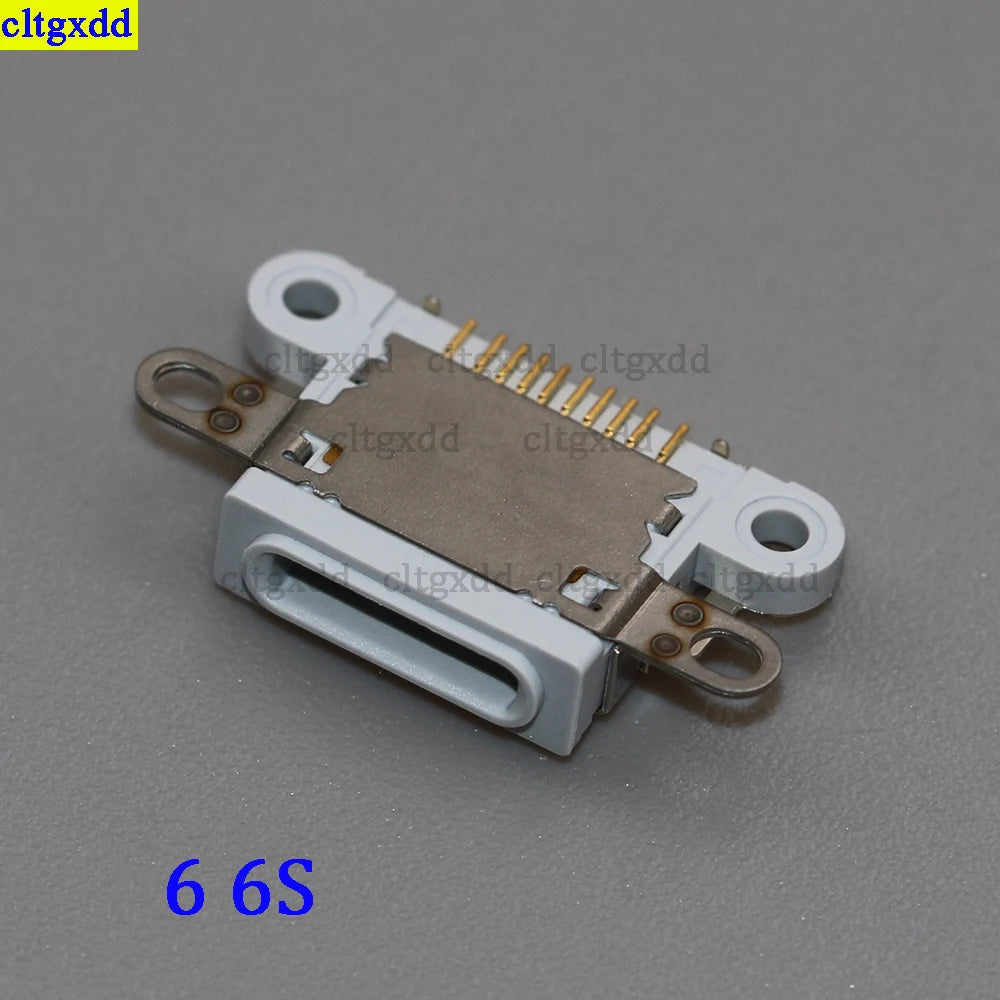 cltgxdd 1piece FOR iPhone 4S 5 6 6S 6sPlus 7 7Plus 8 8SE X 8X USB charging port plug, power socket, socket connector replacemen