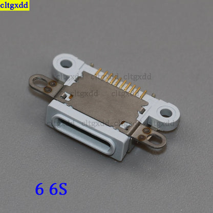 cltgxdd 1piece FOR iPhone 4S 5 6 6S 6sPlus 7 7Plus 8 8SE X 8X USB charging port plug, power socket, socket connector replacemen