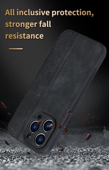 Iphone 11Case for IPhone  15 14Pro Max 13 12 11 Plus XS X XR 8 7 SE20 Luxury Leather Business Elite Shock Proof Cell Phone Cases