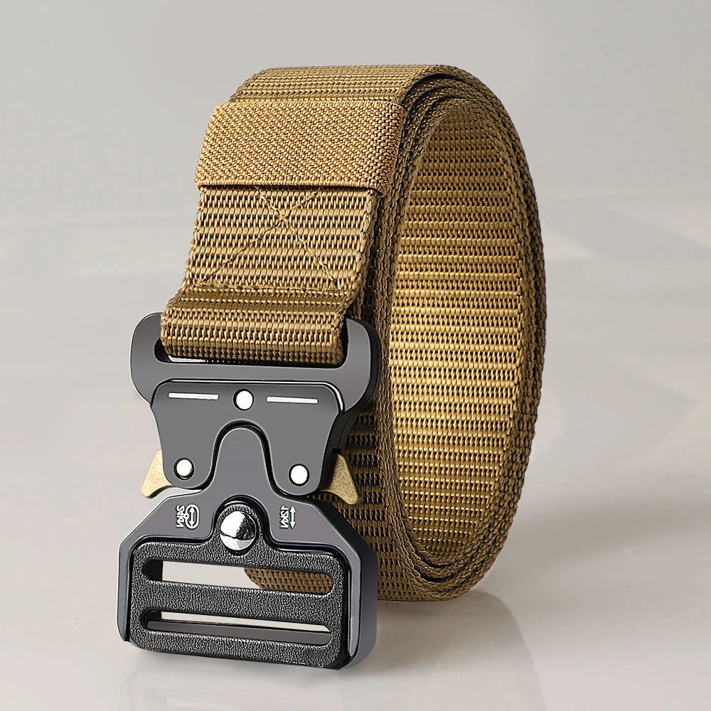 Versatile Men's Tactical Belts - Durable, Adjustable Design-For Outdoor Sports Enthusiasts，Pair with Pants Jeans，For Men Women ﻿