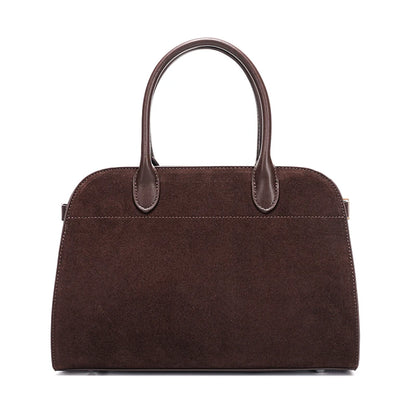 Autumn winter women's Natural Suede leather Crossbody Bag designer Genuine leather