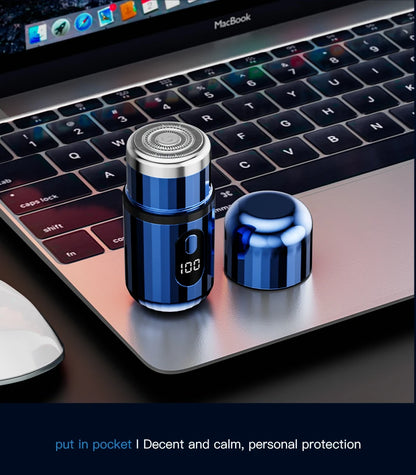 Mini Portable Electric Shaver Capsule Design Travel Home Use recharge able Pocket Electric Razor