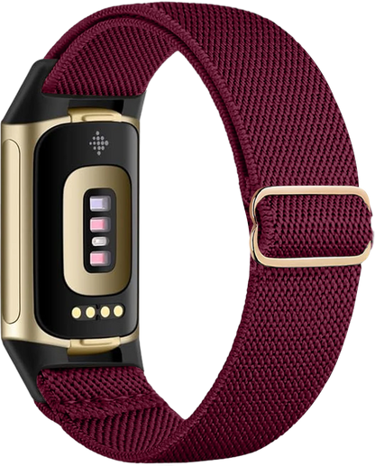 New Soft Nylon Strap for Fitbit Charge 6/5 Braided Bracelet Correa for Fitbit Charge 5 6 Gift Giving Goodies