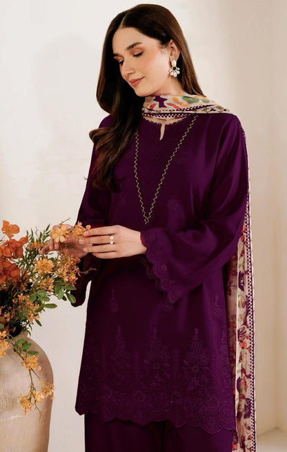 SAPPHIRE, LUXURY PRIMEIUM EMBROIDERED  LAWN SUIT