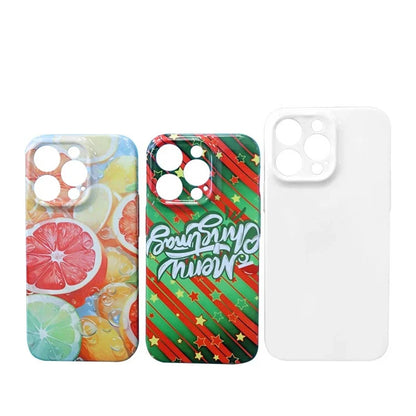 Single Layer 3D Sublimation Phone Case Thermal Heat Transfer Film Cover For iPhone 17 16 15 14 13 12 11 Pro Max 8 7 Plus XS XR