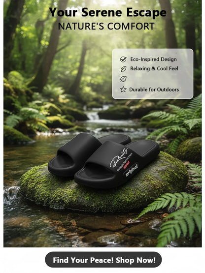 Summer innovative design EVA men's shoes, soft and lightweight home slippers