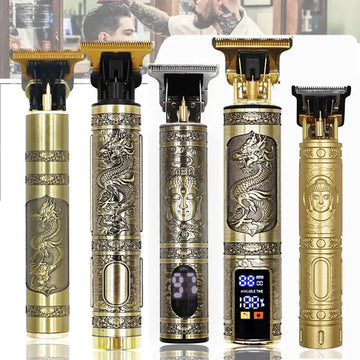 Vintage T9 Hair Clipper Beard Shaving Body Hair Trimmer Clippers Electric Men Haircut 000mm