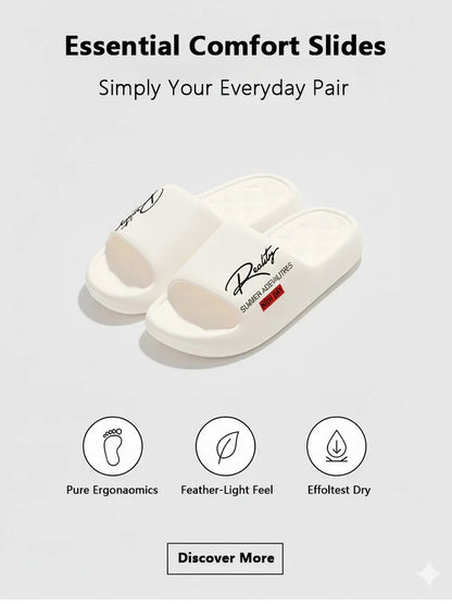 Summer innovative design EVA men's shoes, soft and lightweight home slippers