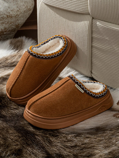 Winter Women's Boots (imported) Fashion Fuzzy Fur Anti-slip Soft
