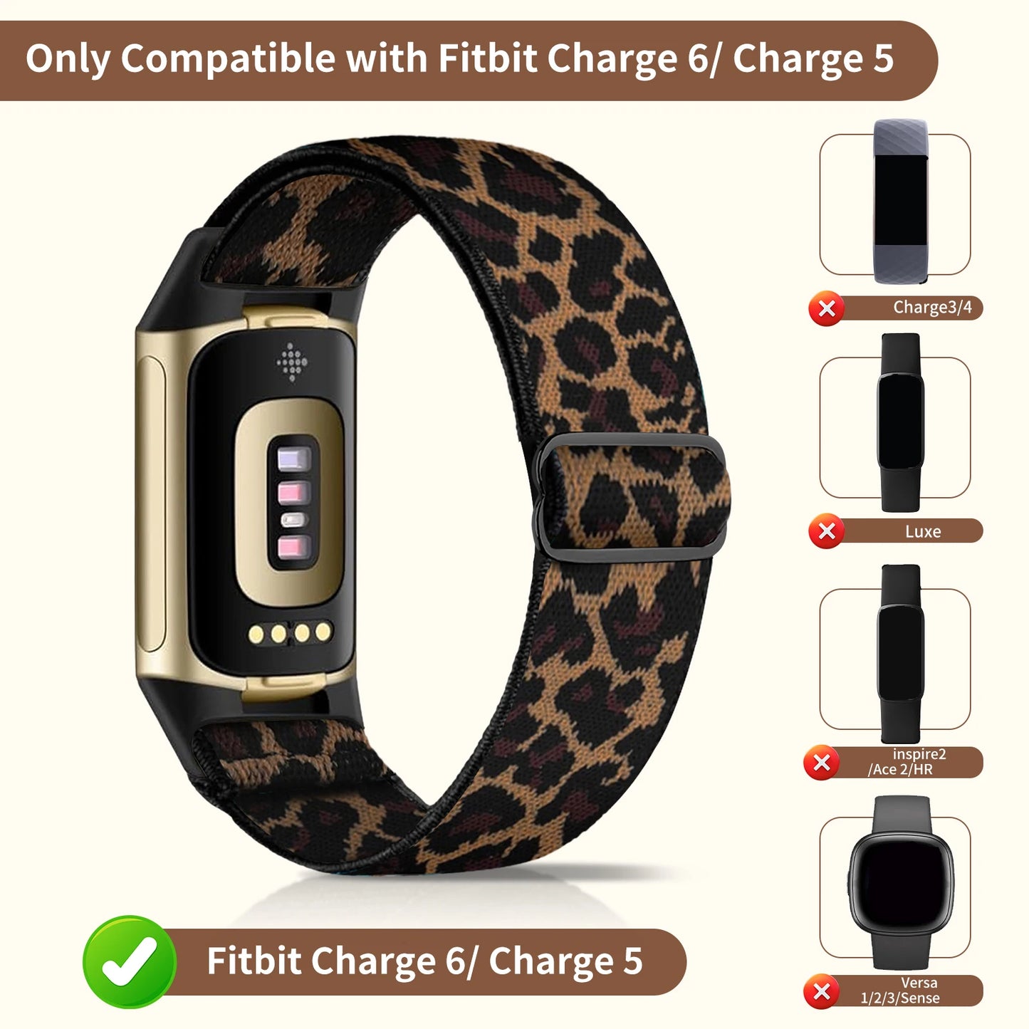 New Soft Nylon Strap for Fitbit Charge 6/5 Braided Bracelet Correa for Fitbit Charge 5 6 Gift Giving Goodies