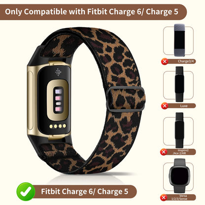 New Soft Nylon Strap for Fitbit Charge 6/5 Braided Bracelet Correa for Fitbit Charge 5 6 Gift Giving Goodies