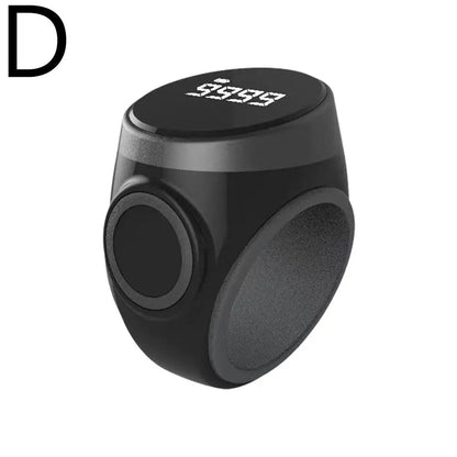 Smart Digital Tasbih Ring Vibration Prayer Time Reminder Prevents Forgot Count Miss Worship Waterproof for Daily Prayer