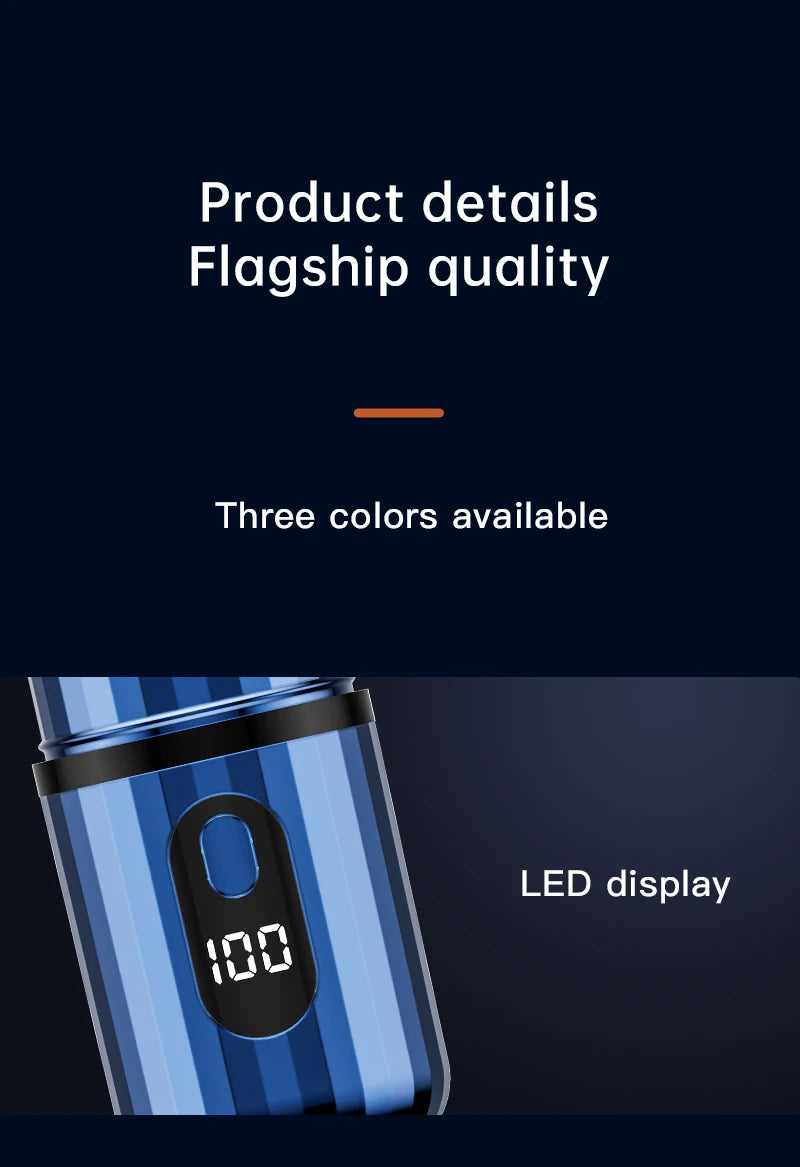 Mini Portable Electric Shaver Capsule Design Travel Home Use recharge able Pocket Electric Razor