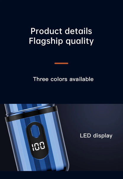 Mini Portable Electric Shaver Capsule Design Travel Home Use recharge able Pocket Electric Razor