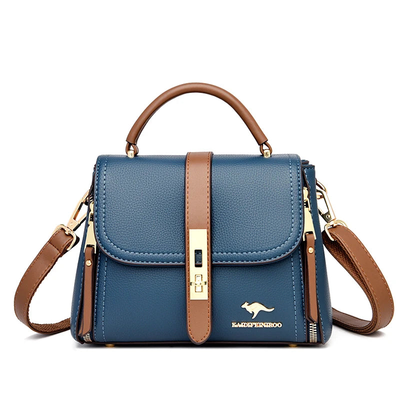 High-Quality Designer Bag – Genuine Leather Crossbody, Messenger & Tote