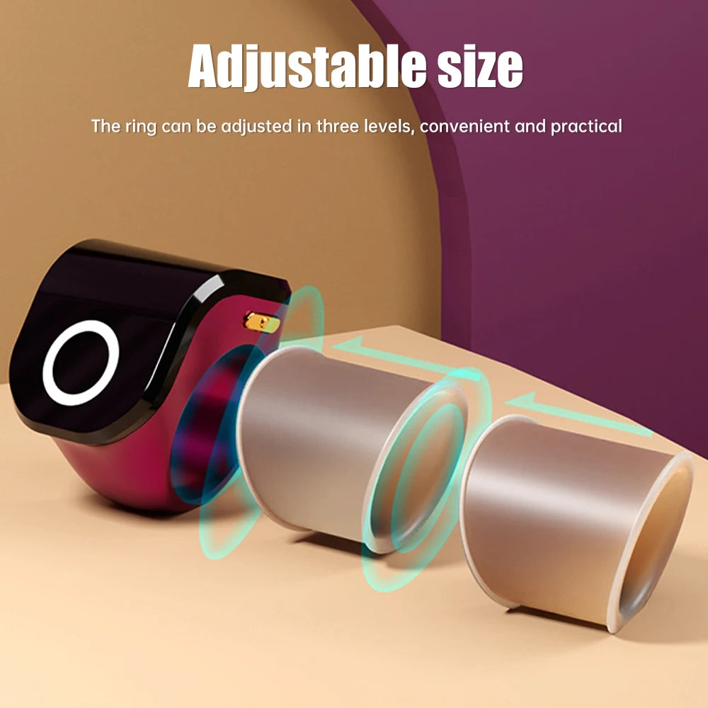 Smart Tasbih Tally Counter OLED Digital, Zikr Ring Finger Waterproof USB Counters Prayer