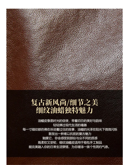 Women's Cow Real Leather Retro Shoulder Bags Ladies Natural Cowhide Bag