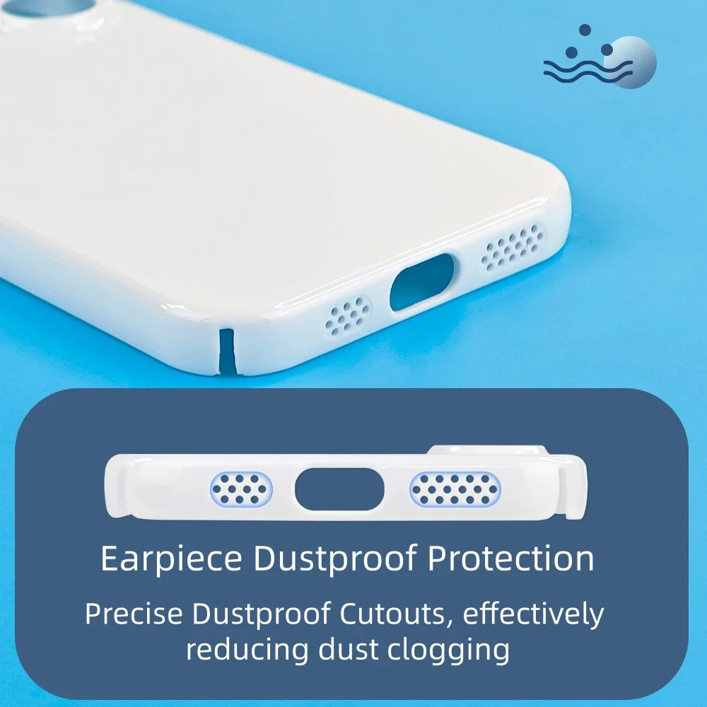 Single Layer 3D Sublimation Phone Case Thermal Heat Transfer Film Cover For iPhone 17 16 15 14 13 12 11 Pro Max 8 7 Plus XS XR