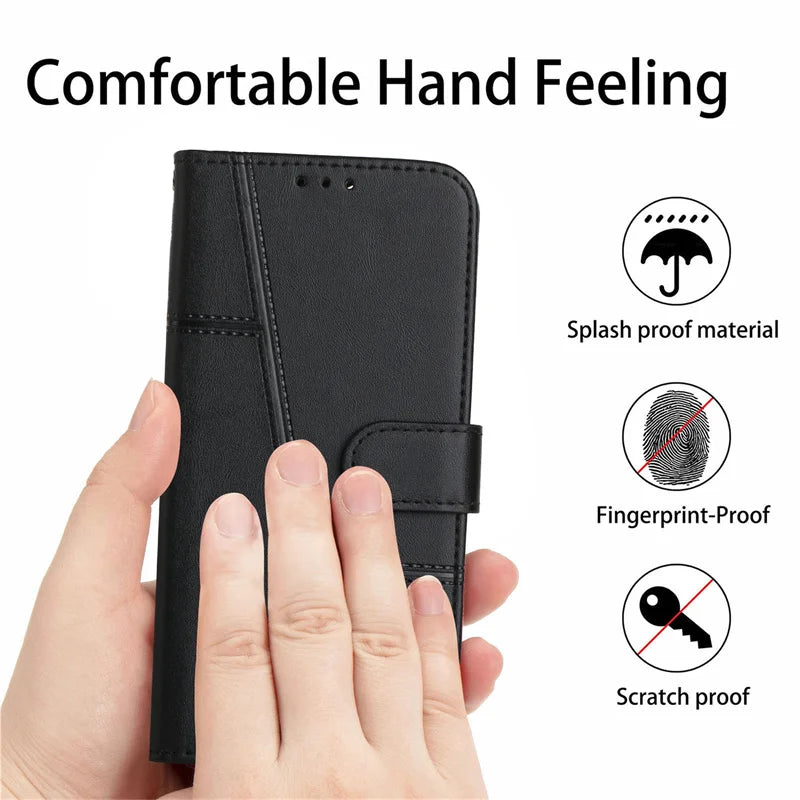 Mobile Cover Infinix Hot 50 Pro+ 4G Case Flip Wallet Book Cover for Coque Infinix