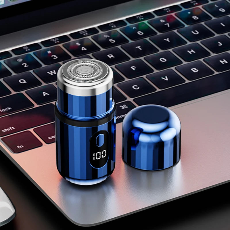 Mini Portable Electric Shaver Capsule Design Travel Home Use recharge able Pocket Electric Razor