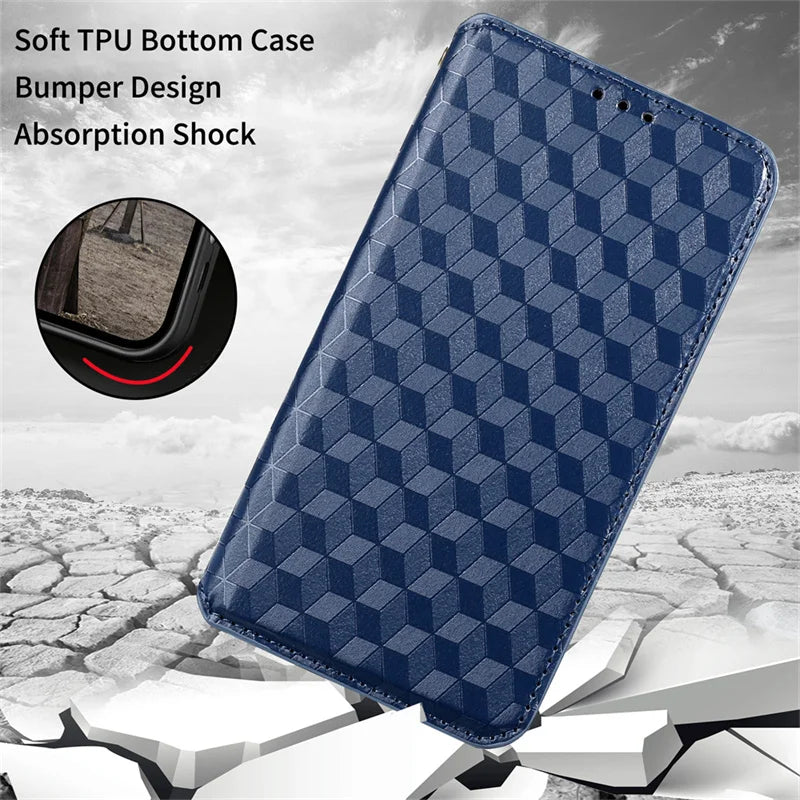 For Realme C85 5G Protective stereoscopic Wallet magnetic Phone case