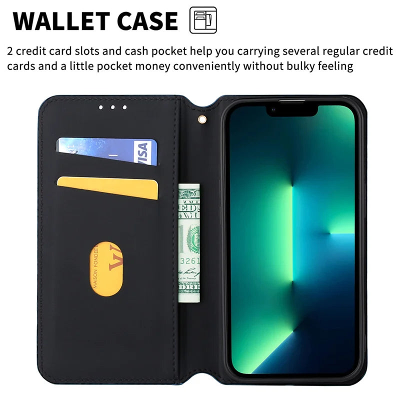 For Realme C85 5G Protective stereoscopic Wallet magnetic Phone case