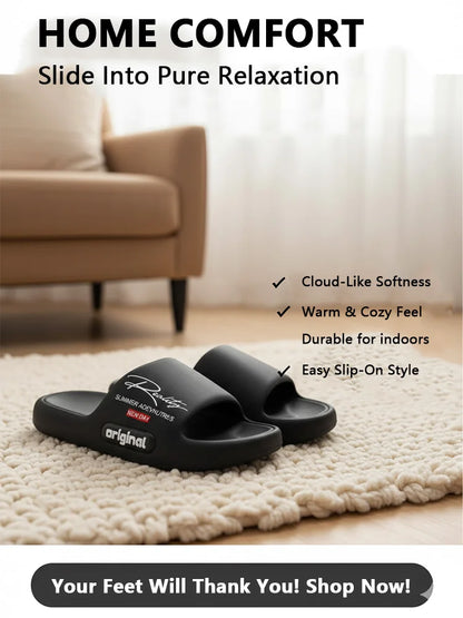 Summer innovative design EVA men's shoes, soft and lightweight home slippers