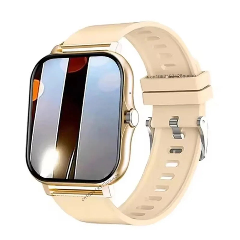 Bluetooth Smartwatch – Health Tracker, Blood Pressure & Oxygen Monitor, Gift for Android/iOS