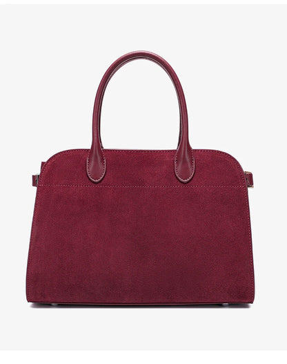 Autumn winter women's Natural Suede leather Crossbody Bag designer Genuine leather