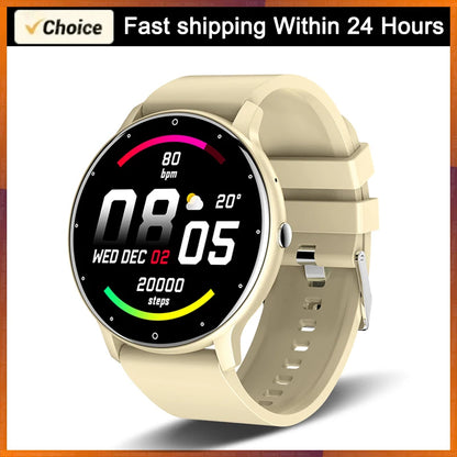 LIGE 2025 Smartwatch – Waterproof, Heart Rate Monitor for men, women