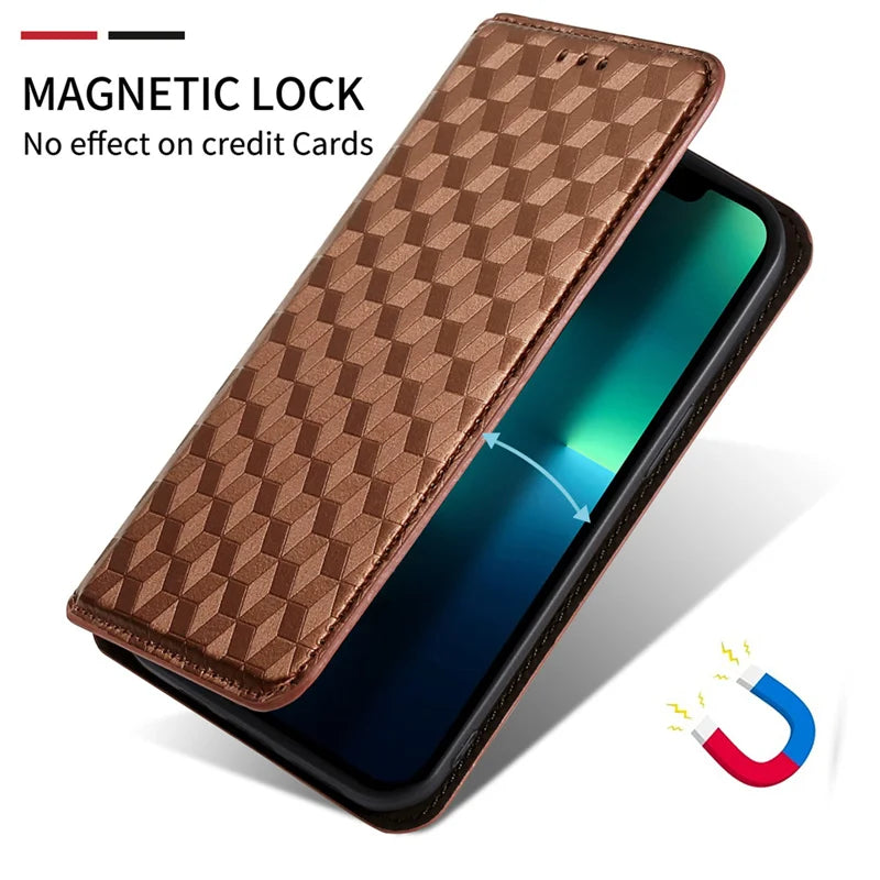For Realme C85 5G Protective stereoscopic Wallet magnetic Phone case
